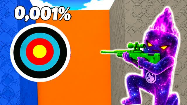 UNC INSANE HUGE TRICKSHOT PARKOUR — Fortnite Creative map