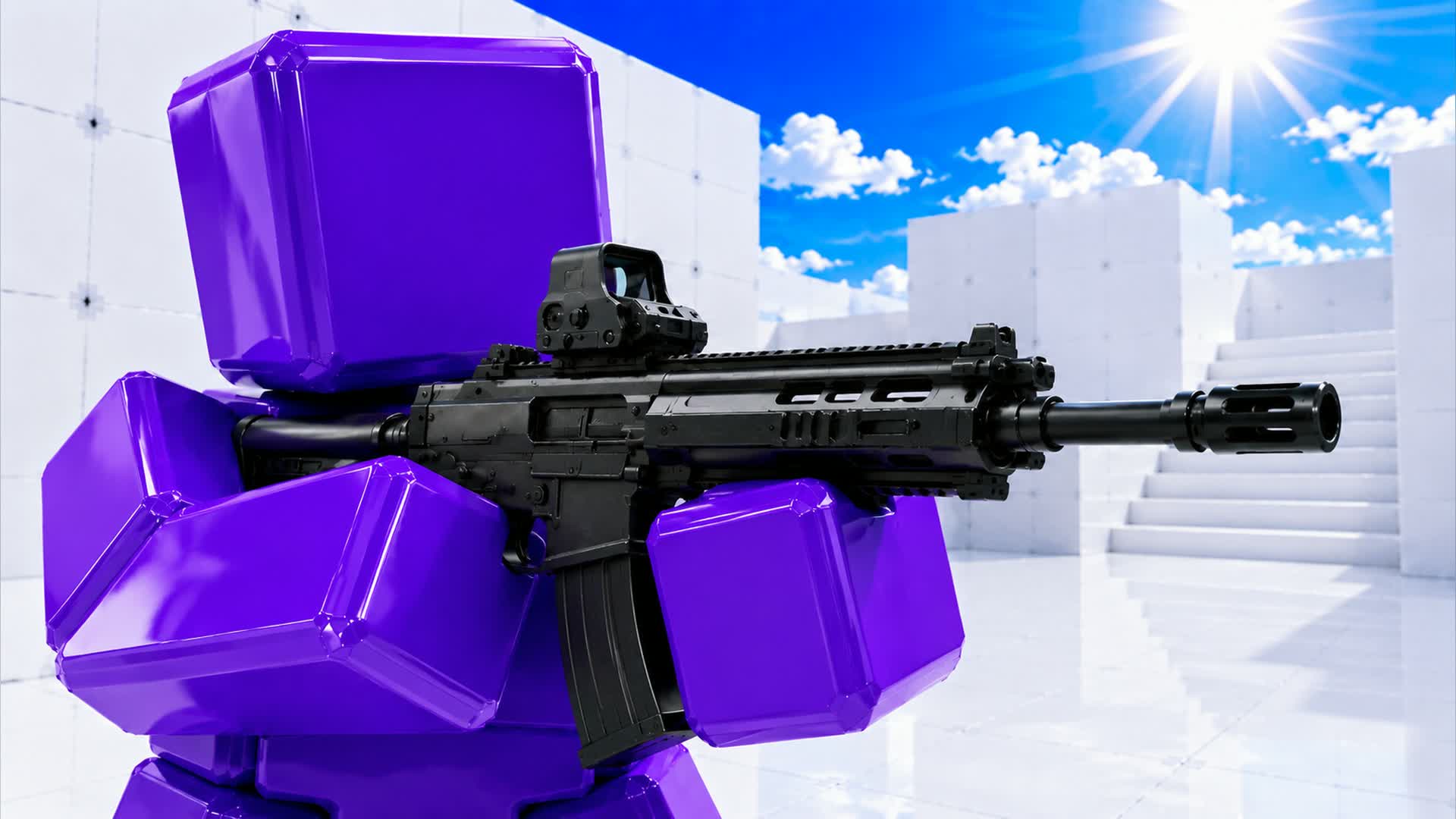 RED VS BLUE BREAKPOINT 🔴🔵 — Fortnite Creative map