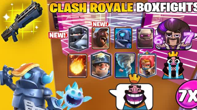 Clash Royale Box Fight A — Fortnite Creative map cover art