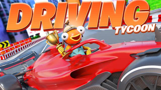 Driving Tycoon🏎️ — Fortnite Creative map cover art