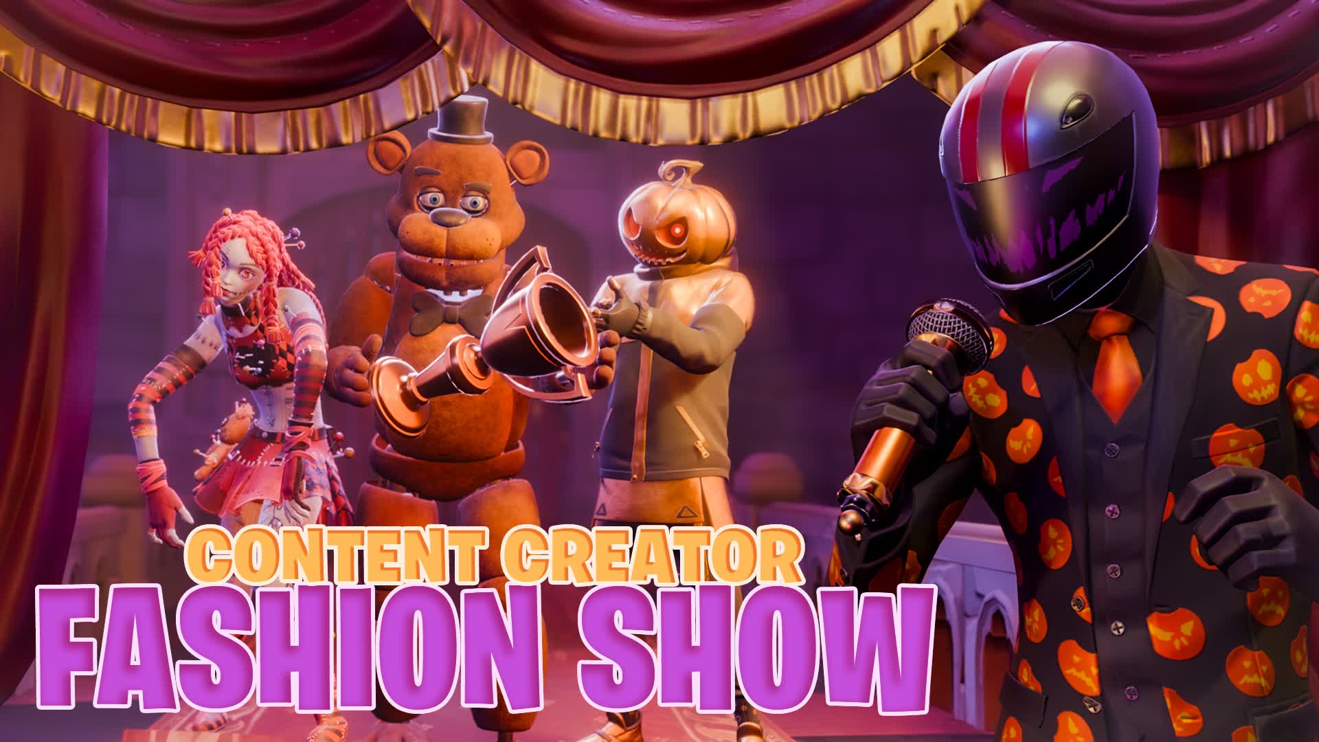 🎃 The Spooky Fashion Show 🎉 [BETA] — Fortnite Creative map