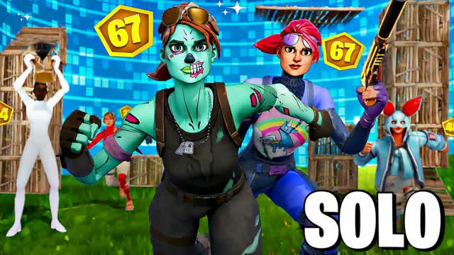 Solo Zone Wars Skins [CUP] — Fortnite Creative map