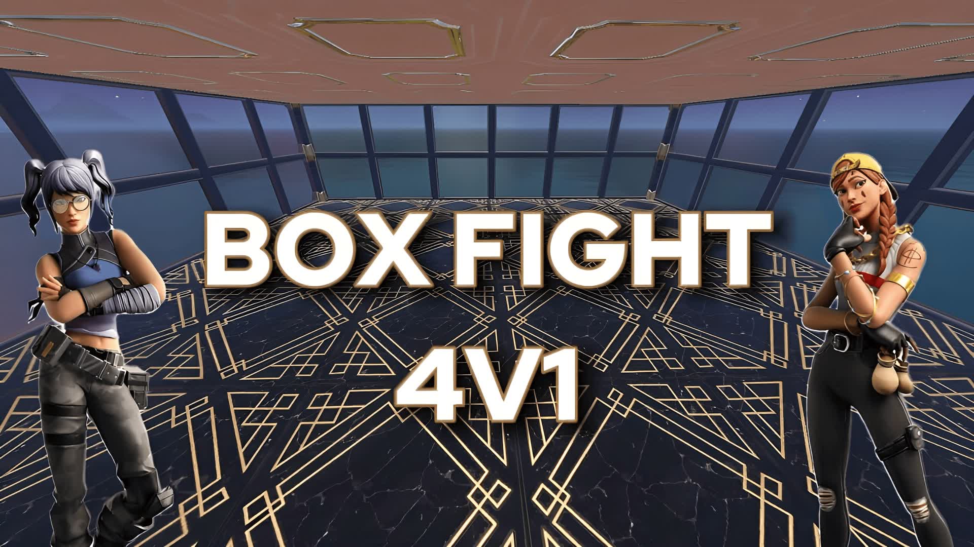 SPEED BOX FIGHT 4V1 — Fortnite Creative map