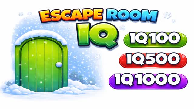 Escape room IQ — Fortnite Creative map cover art