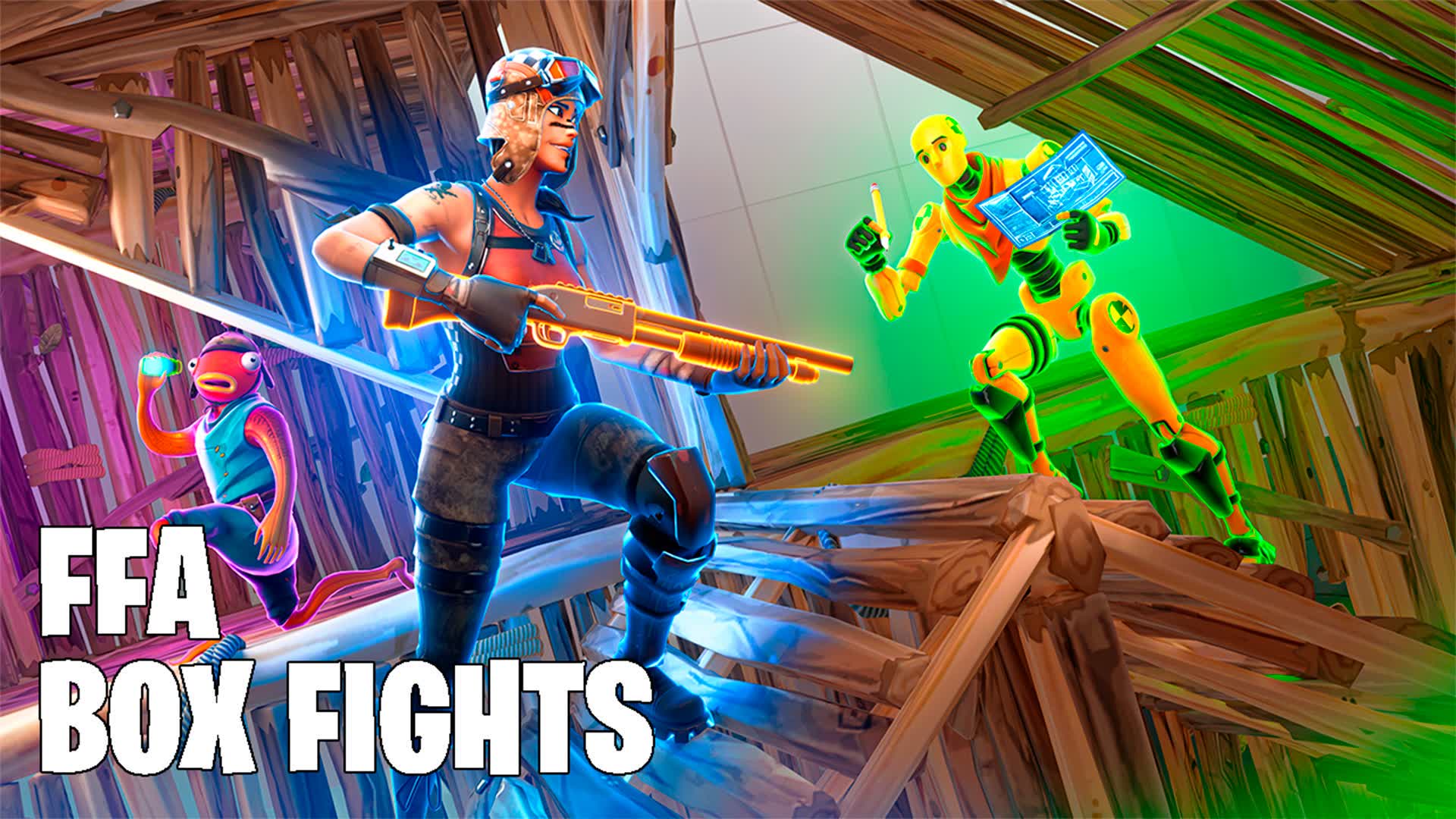 FFA Boxfights — Fortnite Creative map
