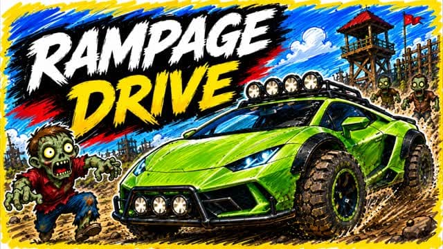 RAMPAGE DRIVE — Fortnite Creative map