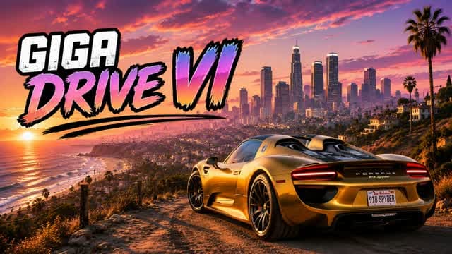 🔥 GIGA DRIVE VI 🚗 — Fortnite Creative map