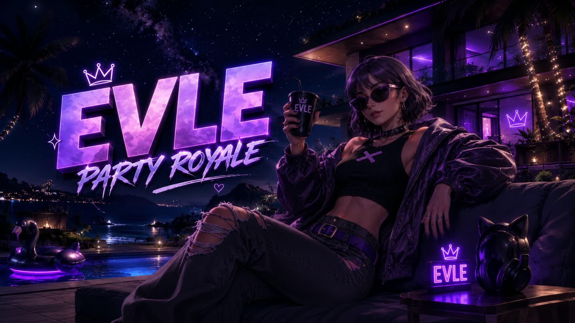 EVIE PARTY ROYAL — Fortnite Creative map