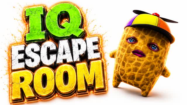 [90+] ESCAPE ROOM🧠IQ ESCAPE — Fortnite Creative map