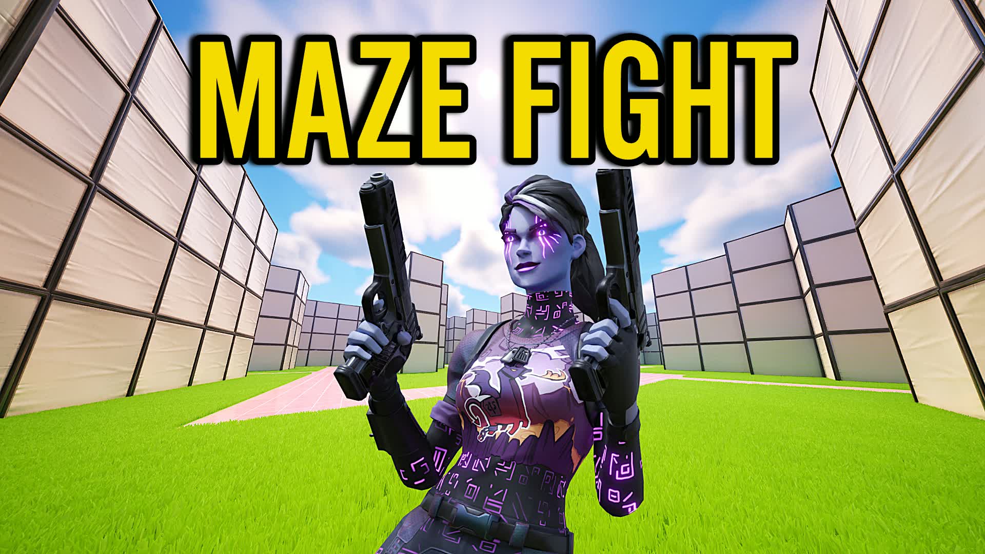 1V1 MAZE FIGHT 24/24 — Fortnite Creative map