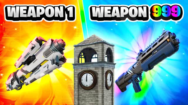 IRON GUN GAME 🔫 ONE SHOT🎯 — Fortnite Creative map