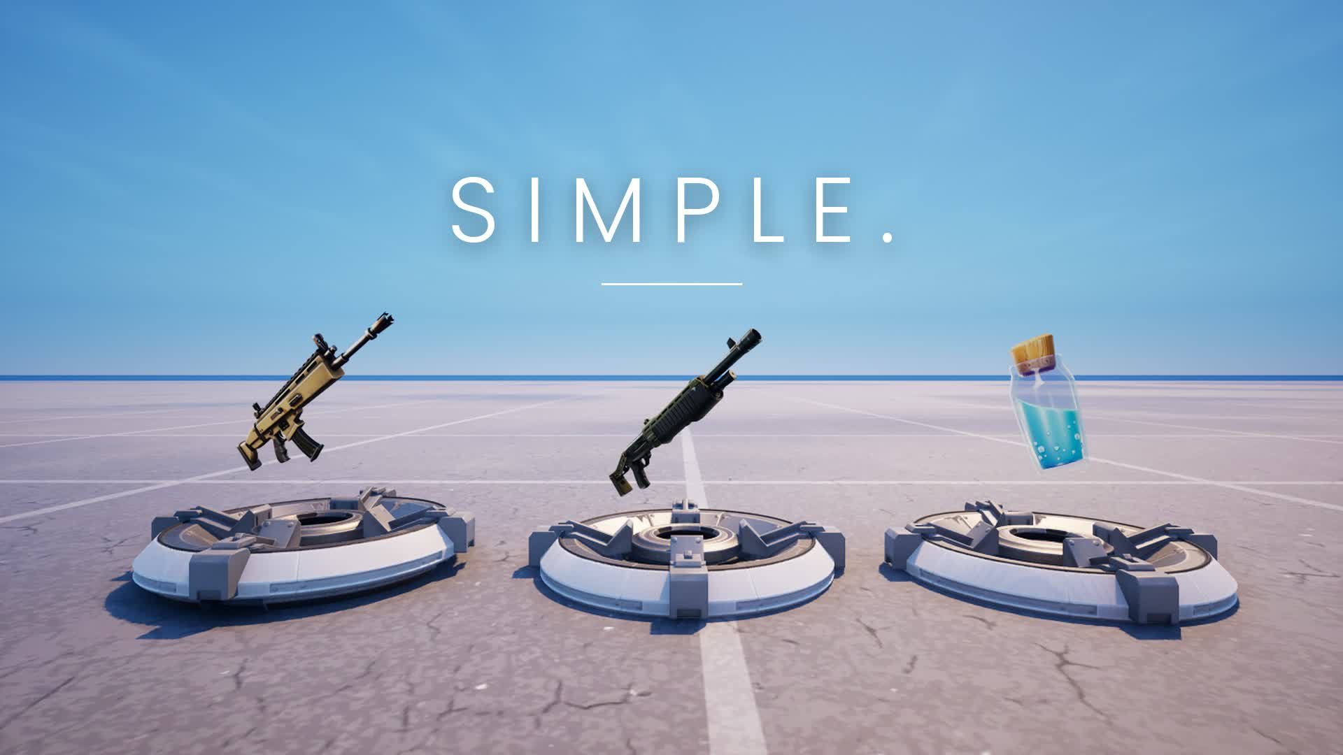 The most simple FFA ever — Fortnite Creative map