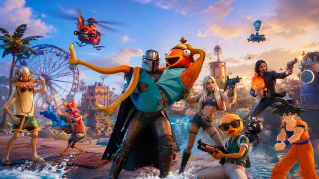 PARTY ROYALE GAABZ — Fortnite Creative map cover art