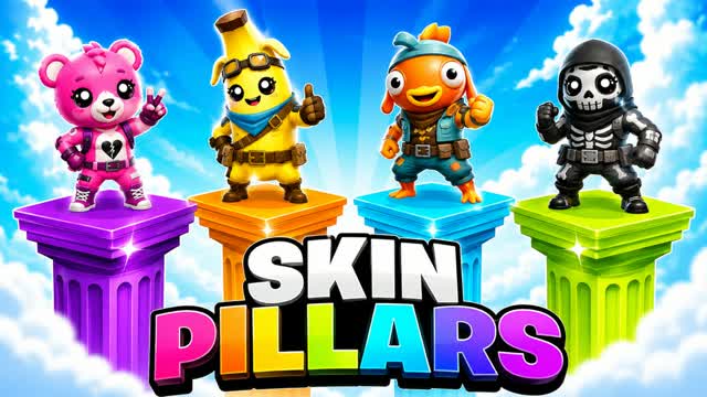 SKIN PILLARS — Fortnite Creative map cover art