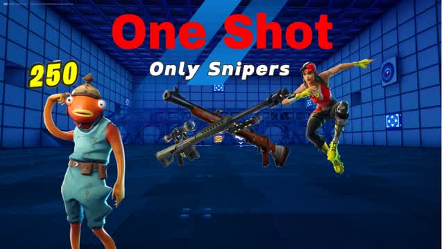 One Shot — Fortnite Creative map cover art