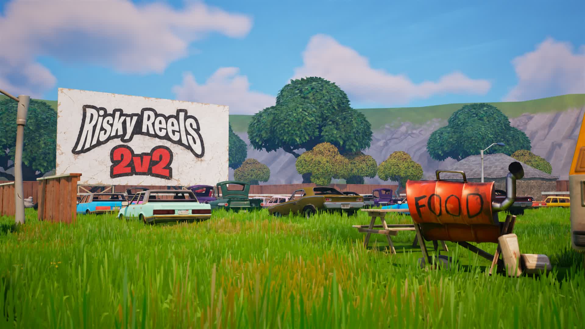 Risky Reels 2v2 - THE FINAL ZONE — Fortnite Creative map