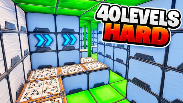 HARD 40 LEVELS DEATHRUN 4067 باركور صعب — Fortnite Creative map