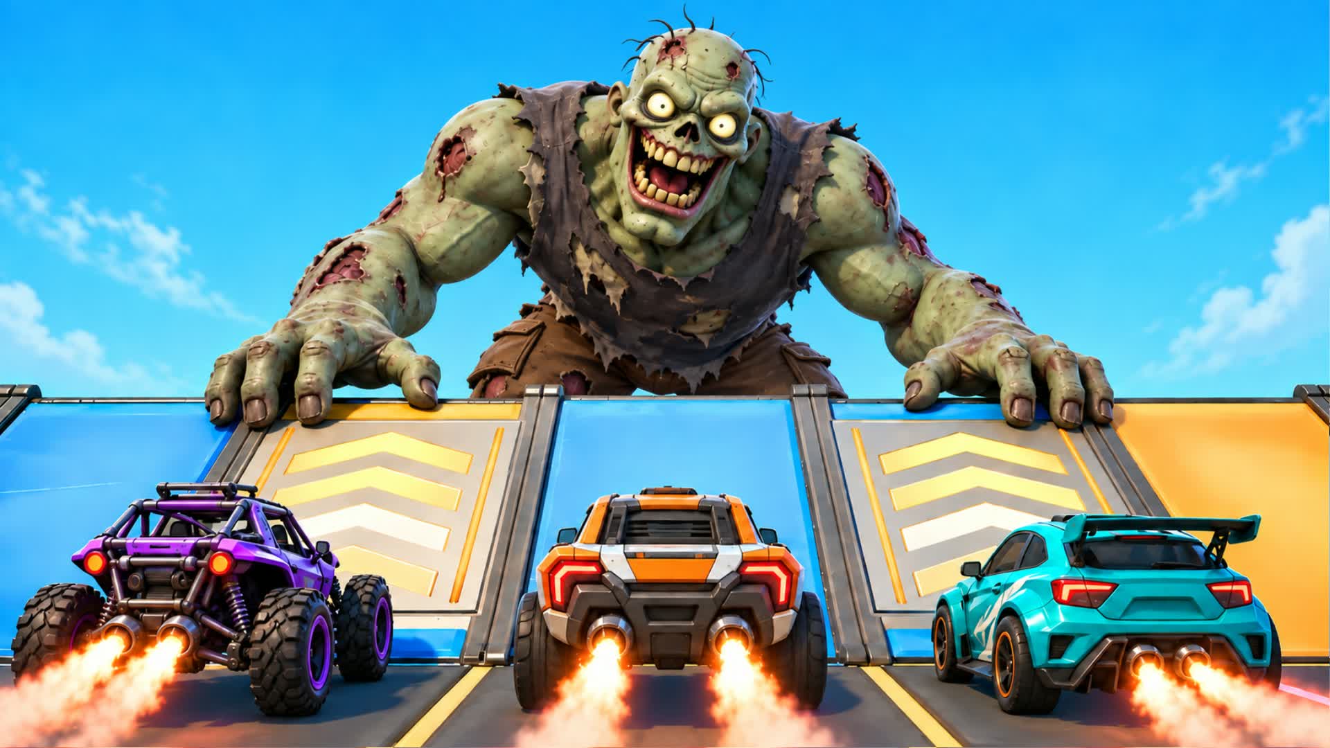 🧟 ZOMBIE BOSS FIGHT (CO-OP) ⭐ — Fortnite Creative map