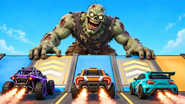 🧟 ZOMBIE BOSS FIGHT (CO-OP) ⭐ — Fortnite Creative map