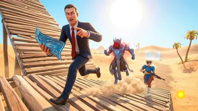 1v1 DESERT EXTREME🔥 — Fortnite Creative map cover art