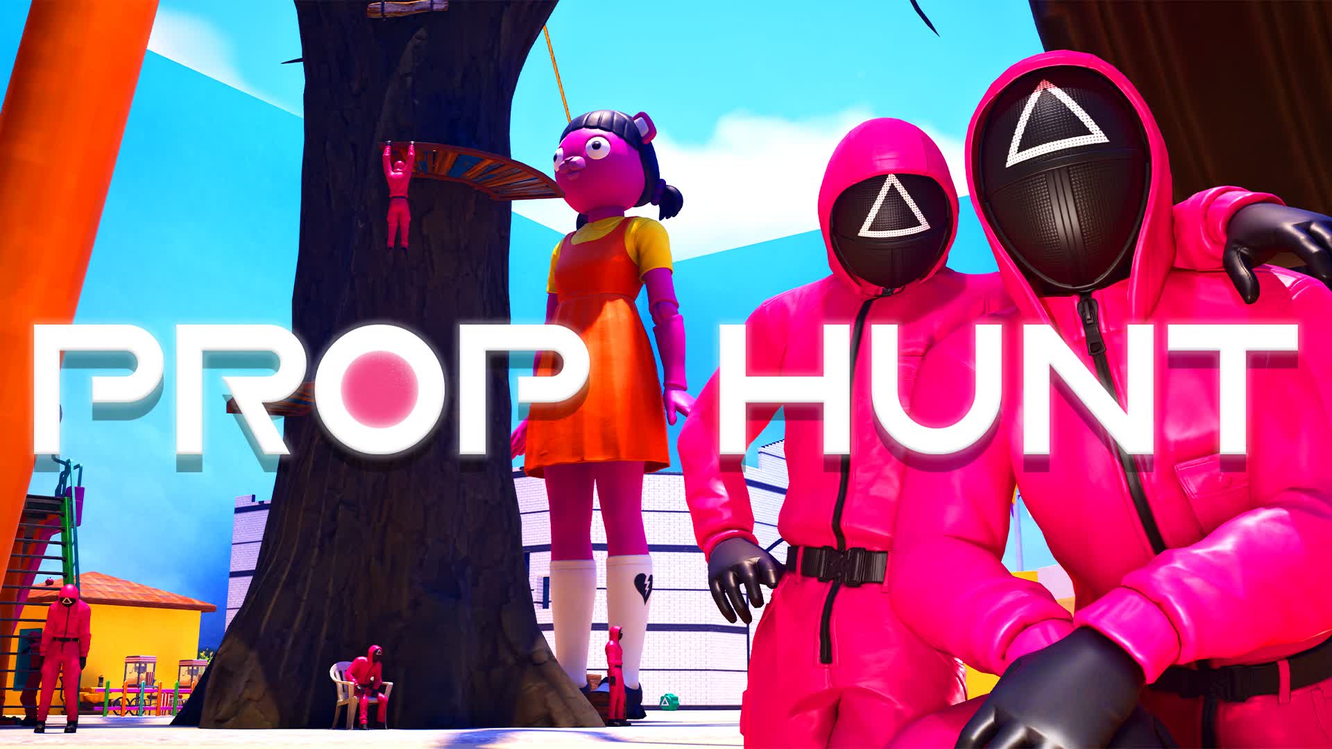 SQUID GAMES - PROP HUNT — Fortnite Creative map