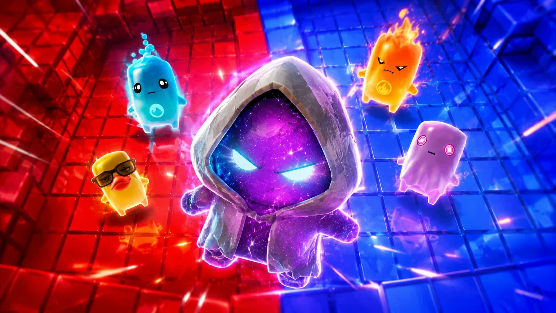 BLUE VS RED STORM DRIVE 🔵🔴 — Fortnite Creative map