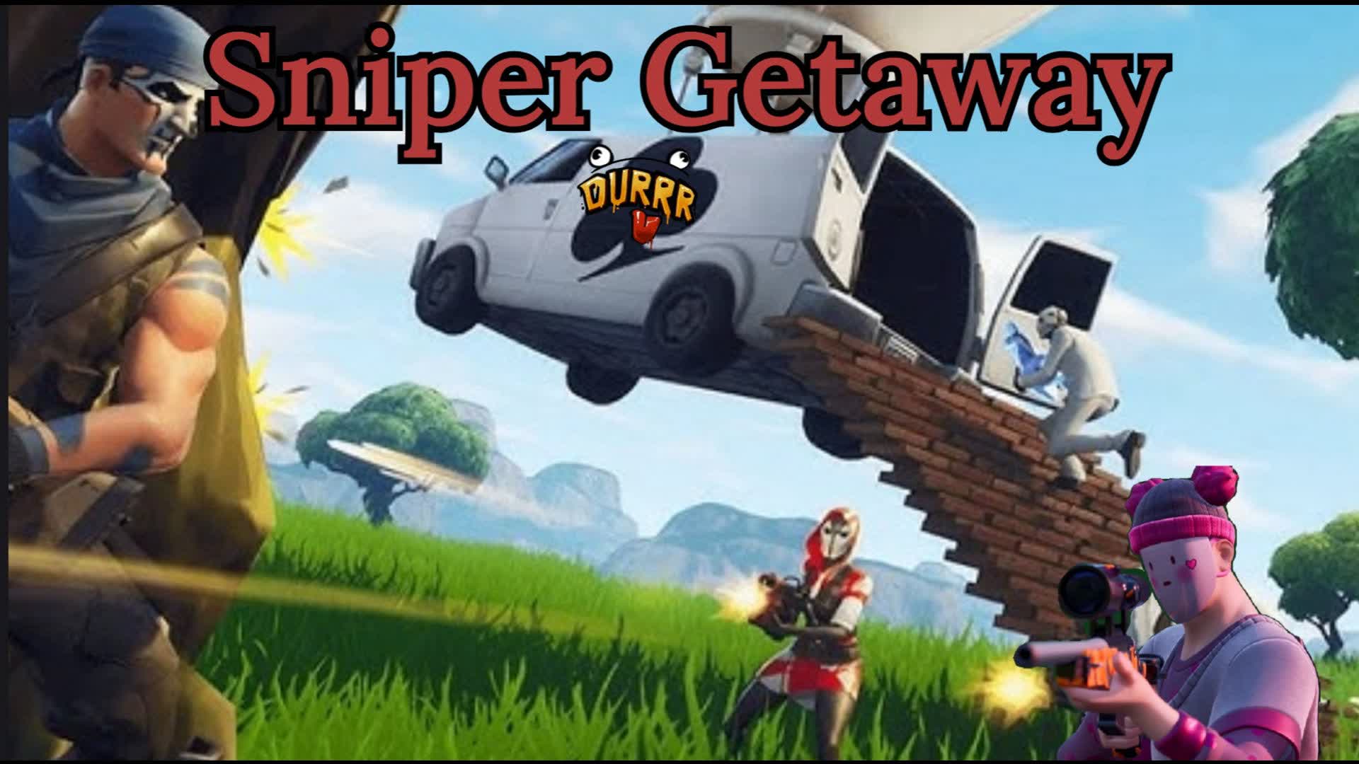 Sniper Getaway — Fortnite Creative map