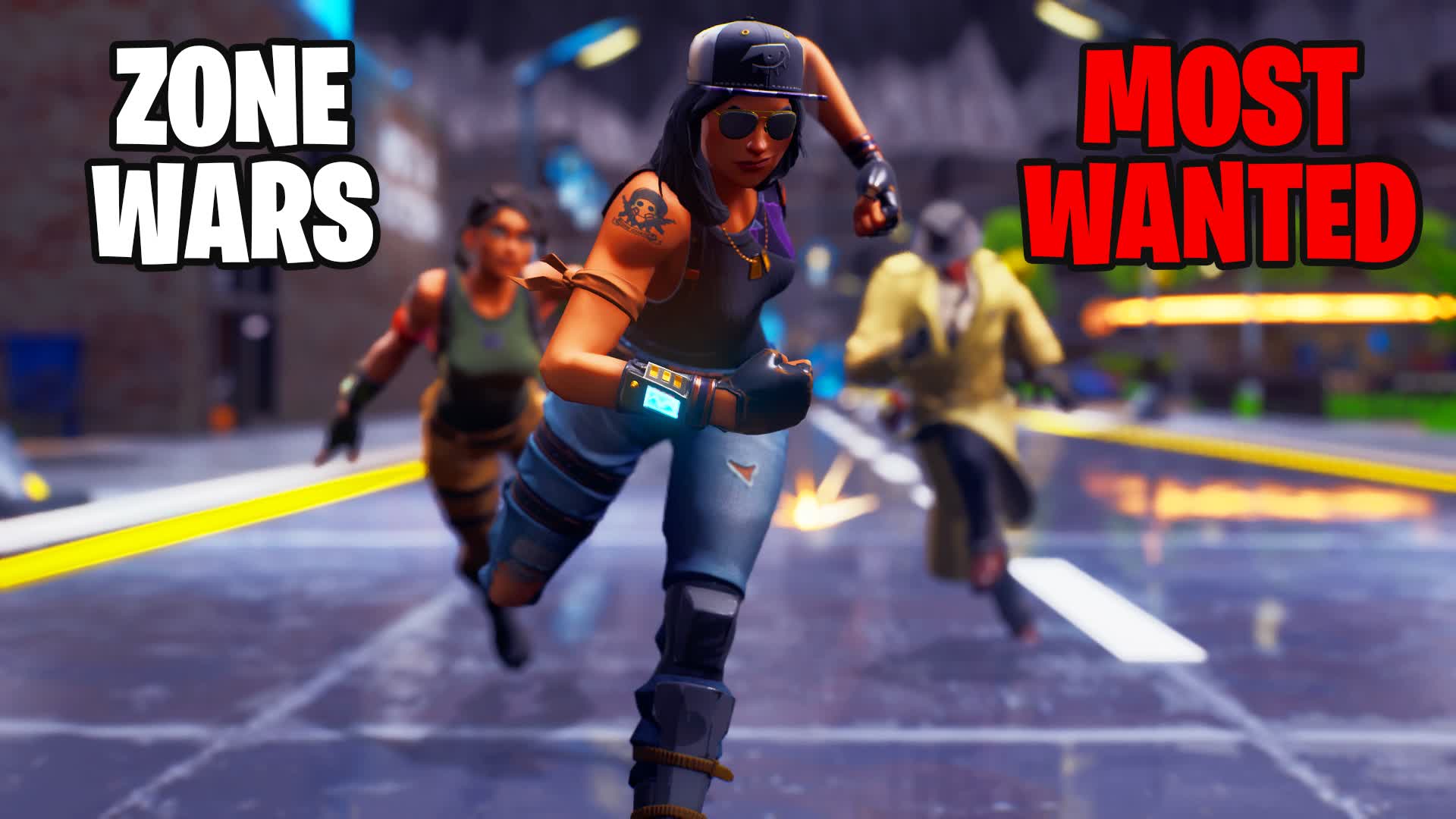 Zone Wars: MOST WANTED!🚨 — Fortnite Creative map