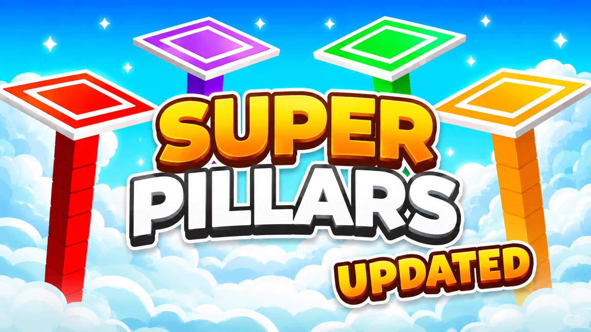 ⭐SUPER PILLARS⭐ - UPDATED (FFA) — Fortnite Creative map