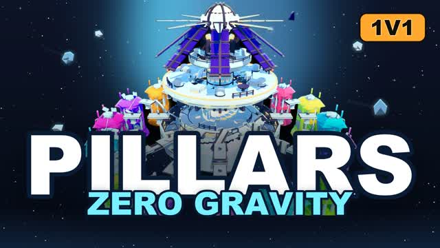 PILLARS ZERO GRAVITY — Fortnite Creative map cover art