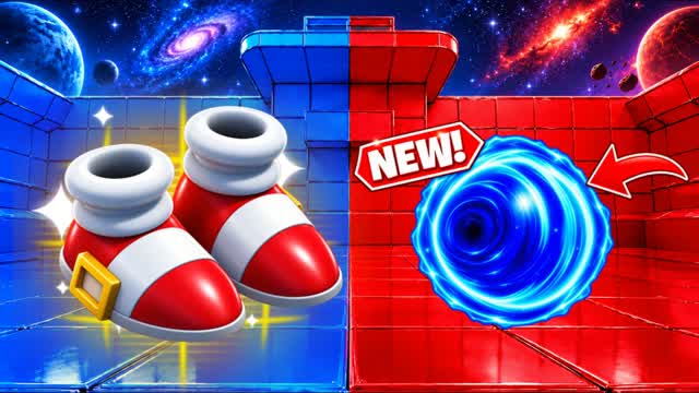 RED VS BLUE BRAVE MEASURE 🔴🔵 — Fortnite Creative map