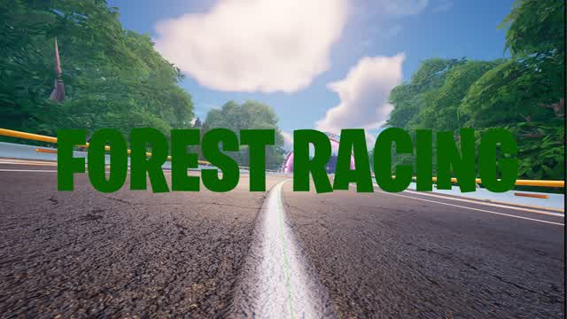 FOREST RACING — Fortnite Creative map cover art