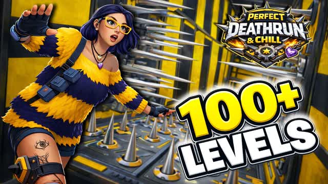 Perfect Deathrun & Chill — Fortnite Creative map cover art