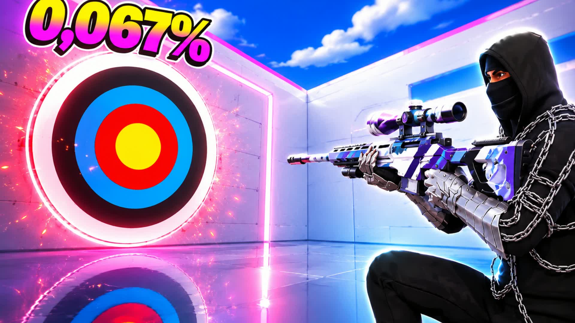 🎵JAMAJKA TRICKSHOT EASY PARKOUR SING EZ — Fortnite Creative map