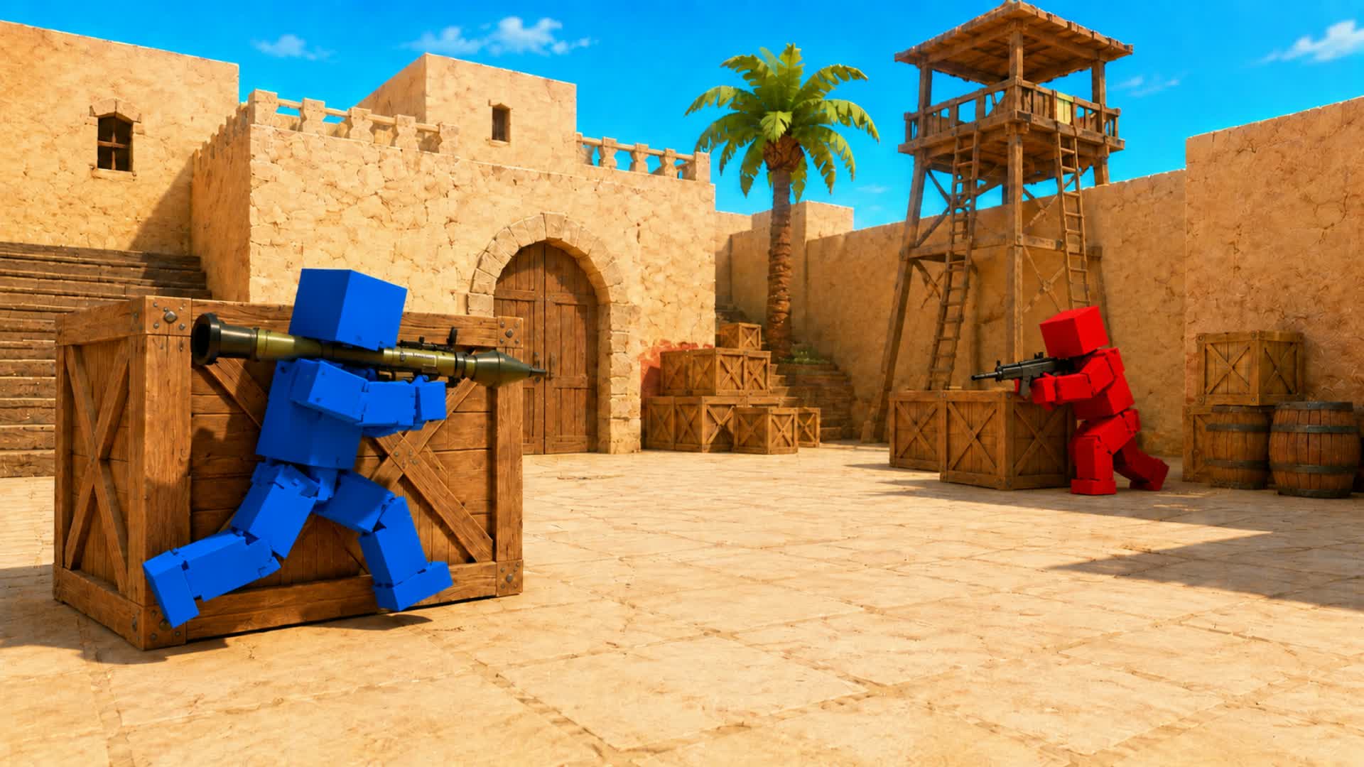 MEGA RED VS BLUE 🔴🔵 (NEW) — Fortnite Creative map