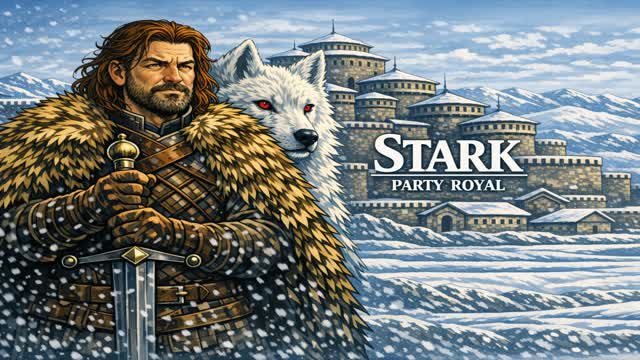 PARTY ROYAL STARK 2.0 — Fortnite Creative map cover art