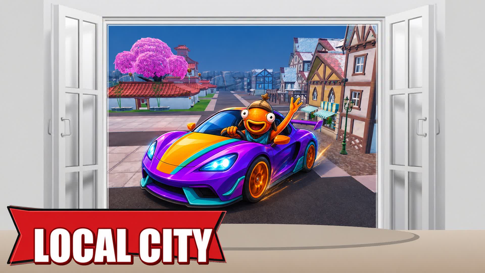 LOCAL CITY DRIVE — Fortnite Creative map
