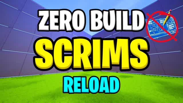 ZERO BUILD SCRIMS (RELOAD) — Fortnite Creative map