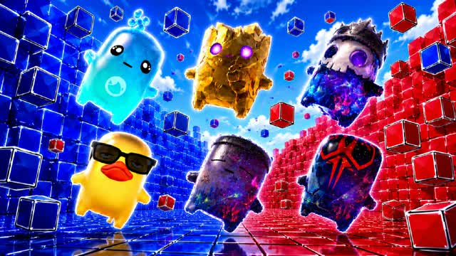 BALLON D'OR RED VS BLUE 🔴🔵 — Fortnite Creative map