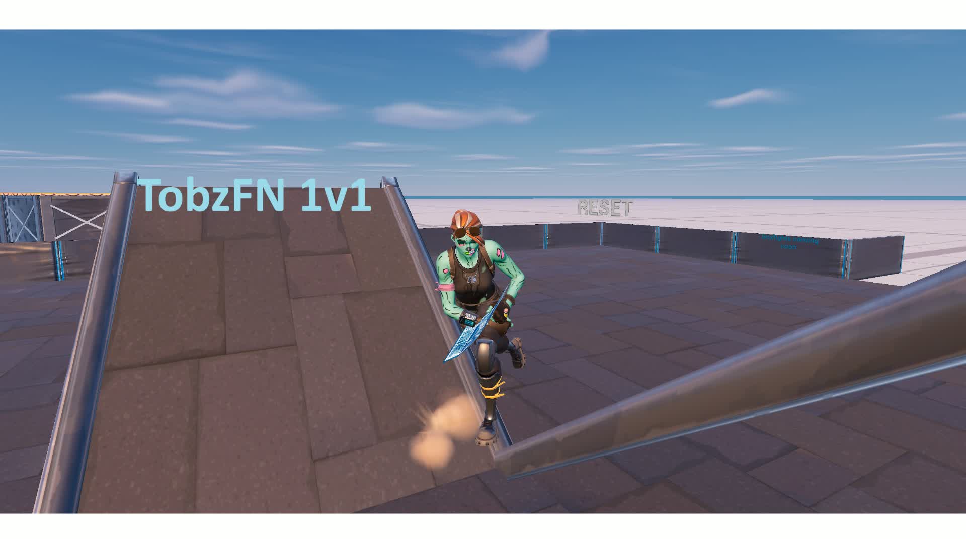 TobzFN 1v1 — Fortnite Creative map