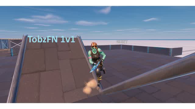 TobzFN 1v1 — Fortnite Creative map