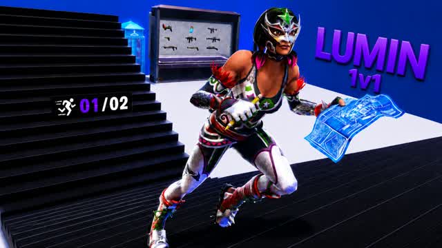 Lumin 1v1 — Fortnite Creative map cover art