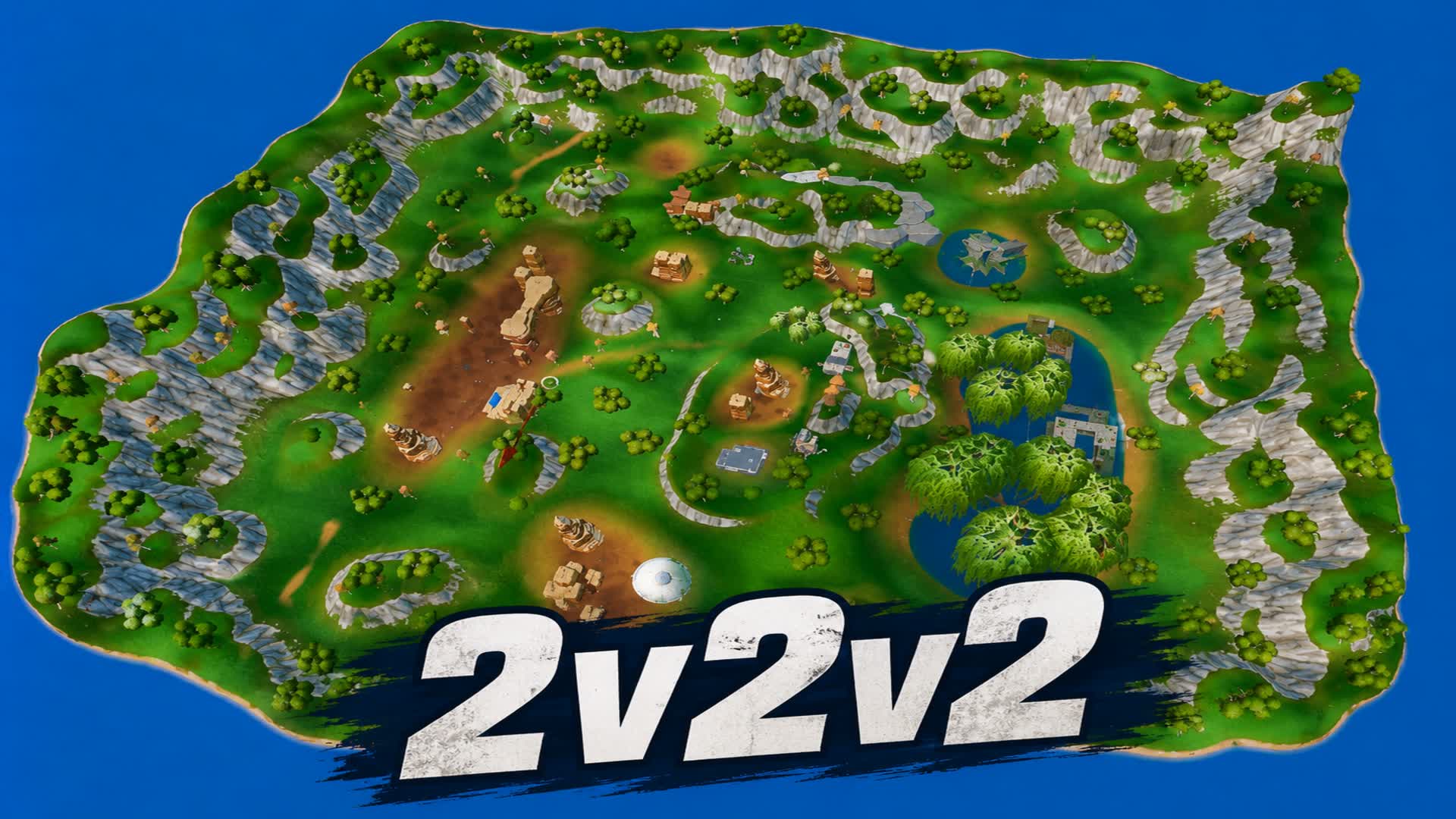 2v2v2 — Fortnite Creative map