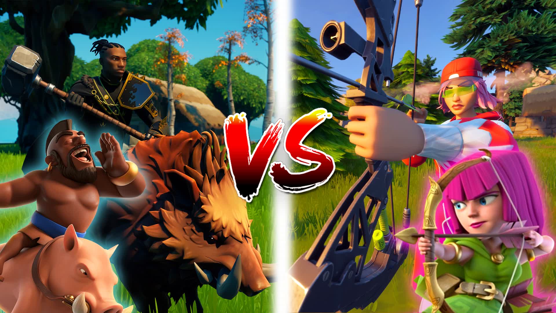 CLASH OF CLANS | TDM — Fortnite Creative map