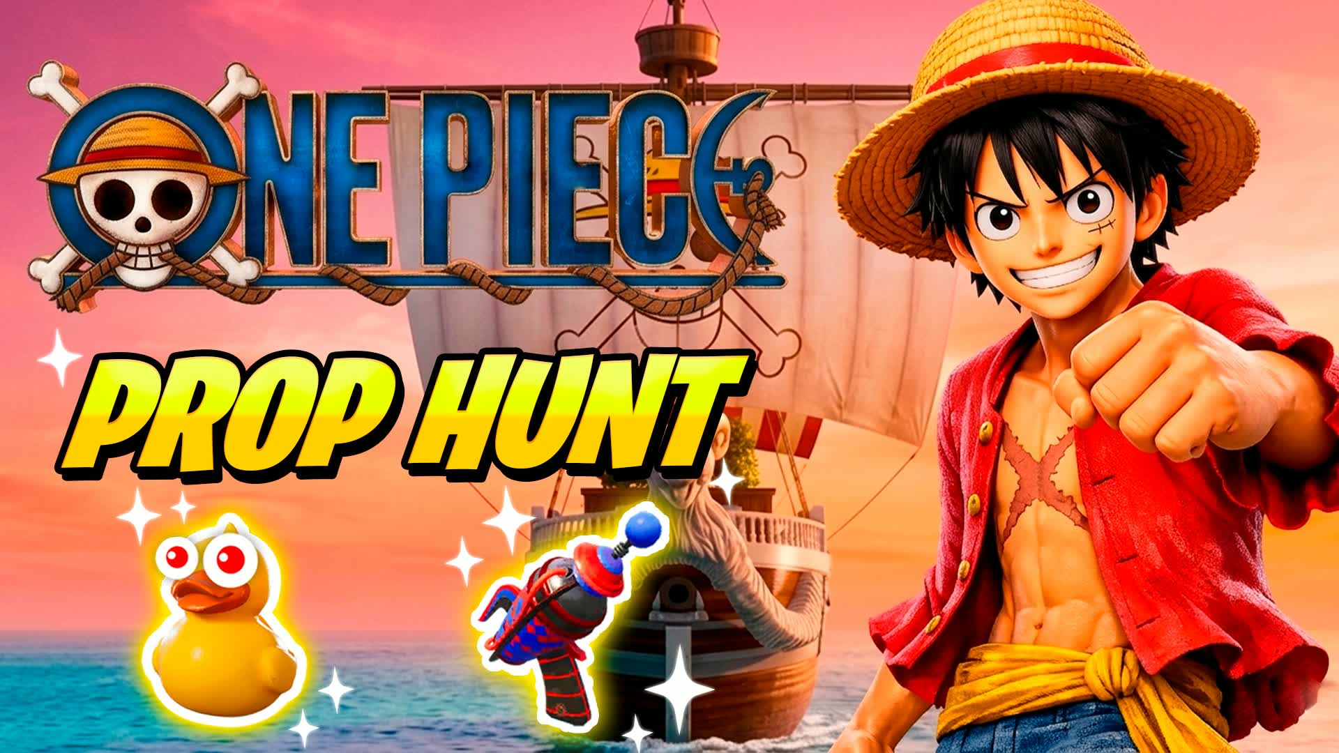 ONE PIECE PROP HUNT — Fortnite Creative map