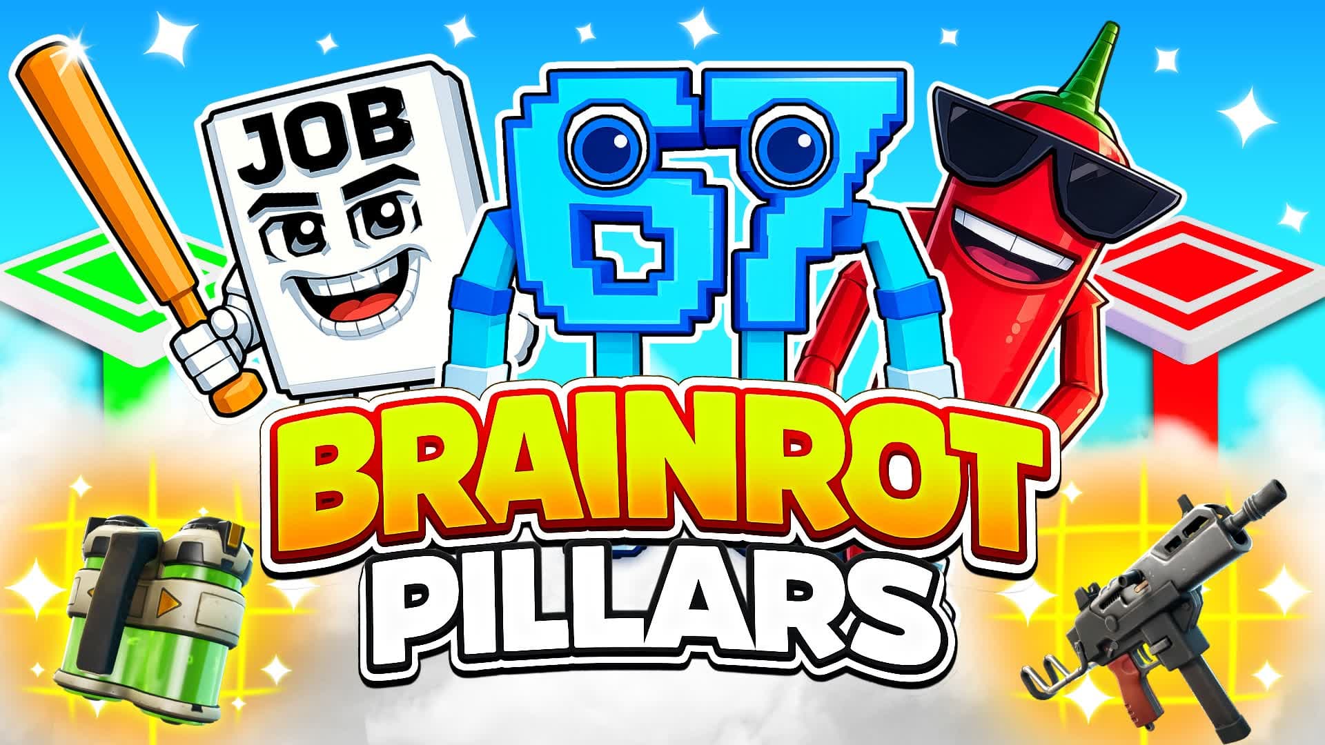BRAINROT PILLARS PILARS PILLERS PILERS — Fortnite Creative map
