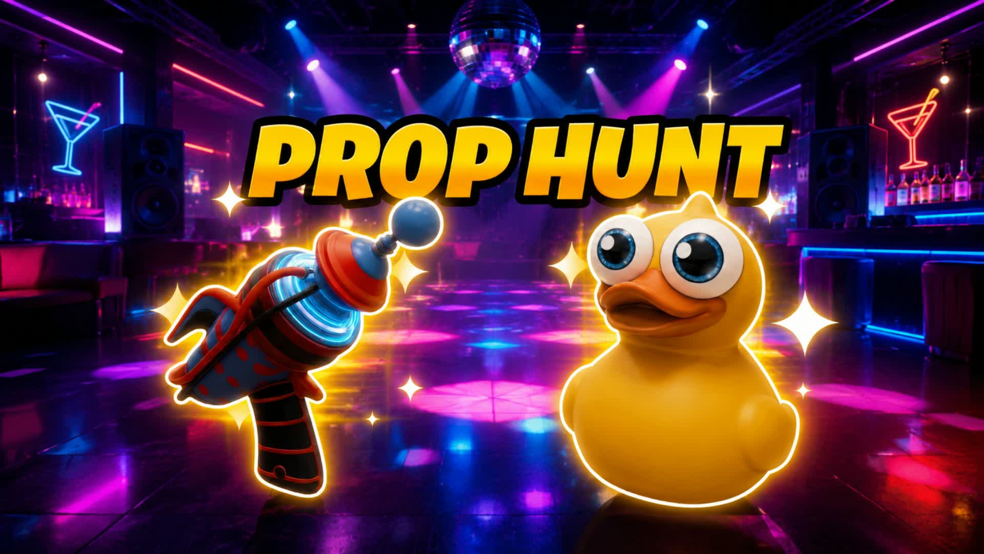 Crazy Prop Hunt — Fortnite Creative map