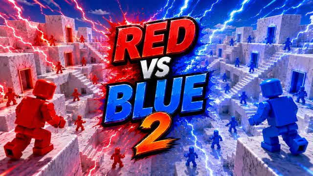 RED VS BLUE GAME 4 — Fortnite Creative map