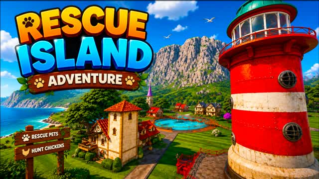 🐾Sidekick Pet Paradise — Fortnite Creative map