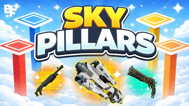 Sky Pillars FFA — Fortnite Creative map